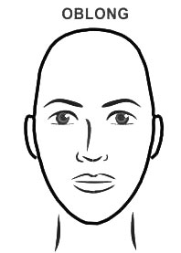 face oblong